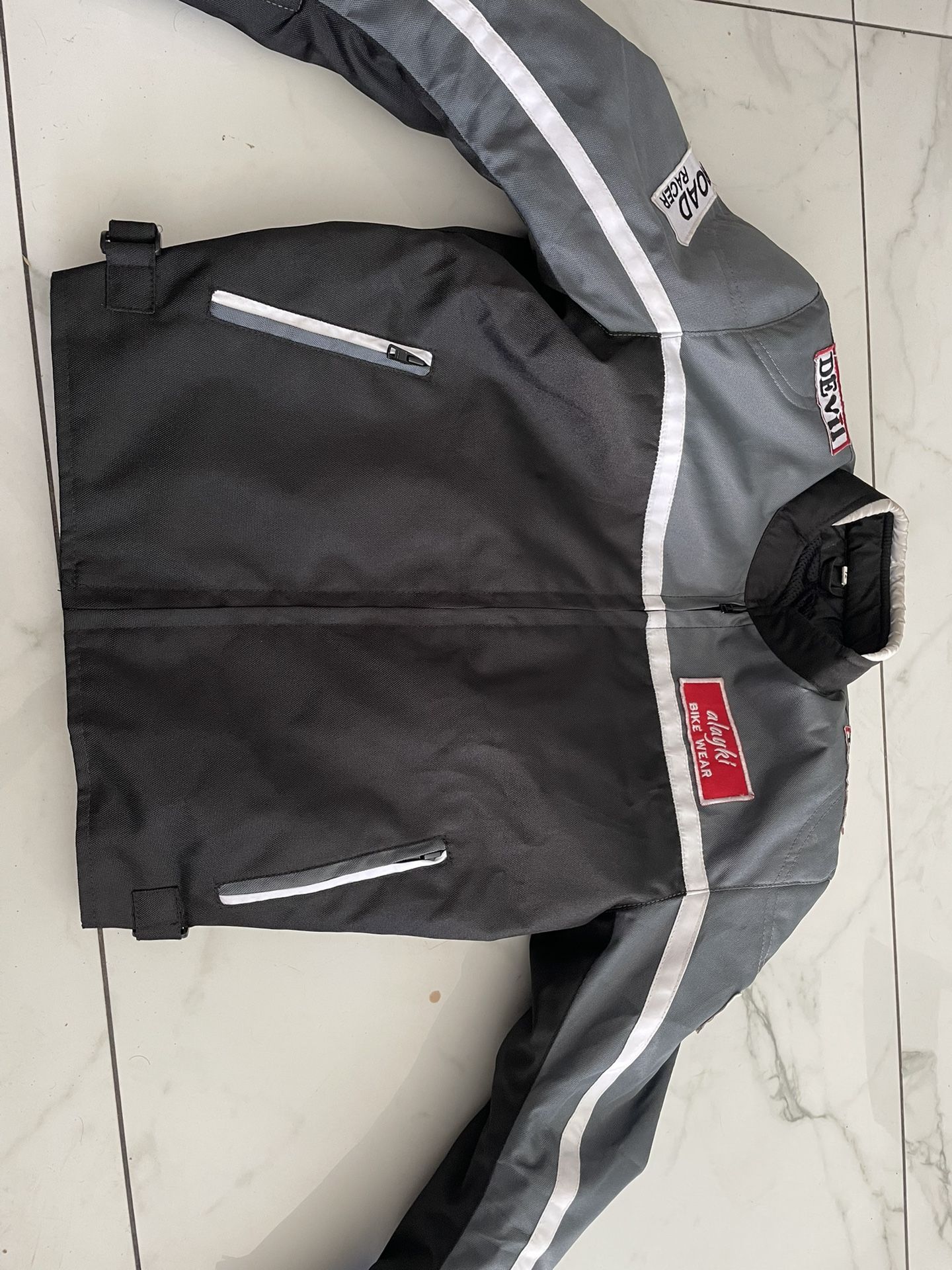 Kids Bike Jacket With Back And Arm Padding For Dirt Biking Or Motorcycle