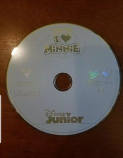 Disney Junior MICKEY MOUSE CLUBHOUSE - I 💓 HEART LOVE MINNIE animated DVD