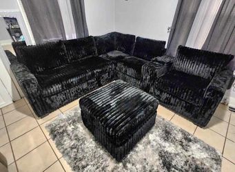 ✨ New Sectional Sofa | Black, Brown or Grey | Delivery Available