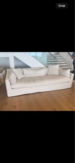 Nice neutral colored 8ft couch looking for new home