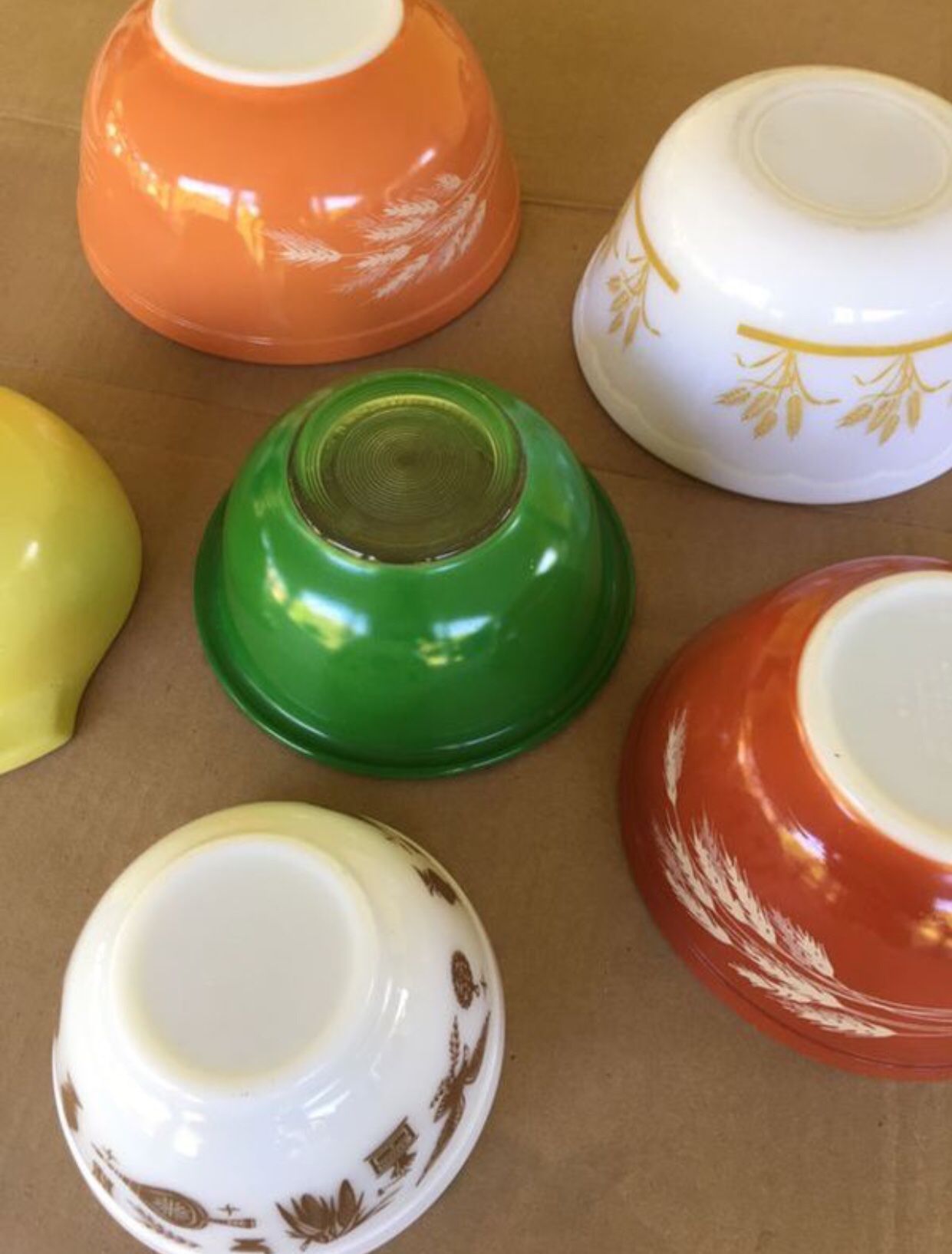 $15 EACH * Vintage 1960s PYREX Glass Mixing Bowls * 1970s