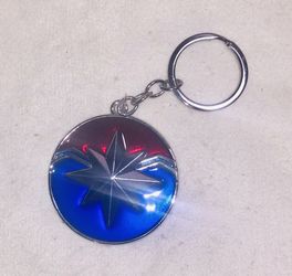 Captain marvel pendant keychain marvel new