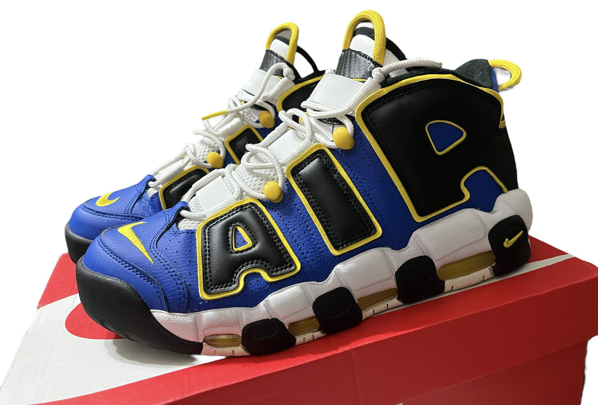 Nike Uptempo Warriors Colorway