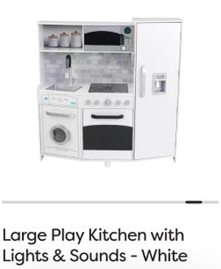 KidKraft Play Kitchen with Lights & Sounds – Great Condition!