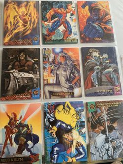 Marvel comic super hero cards Fleer ultra 94