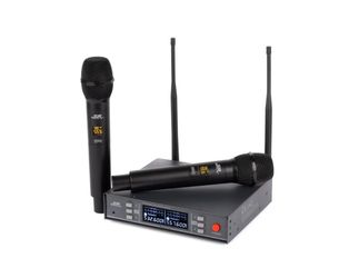 Stage Right by Monoprice 200-Channel UHF Dual Handheld Wireless Microphones System