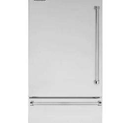 AMAZING BUILT IN BOTTOM FEE REFRIGERATOR WITH ICE MAKER LEFT HINGE