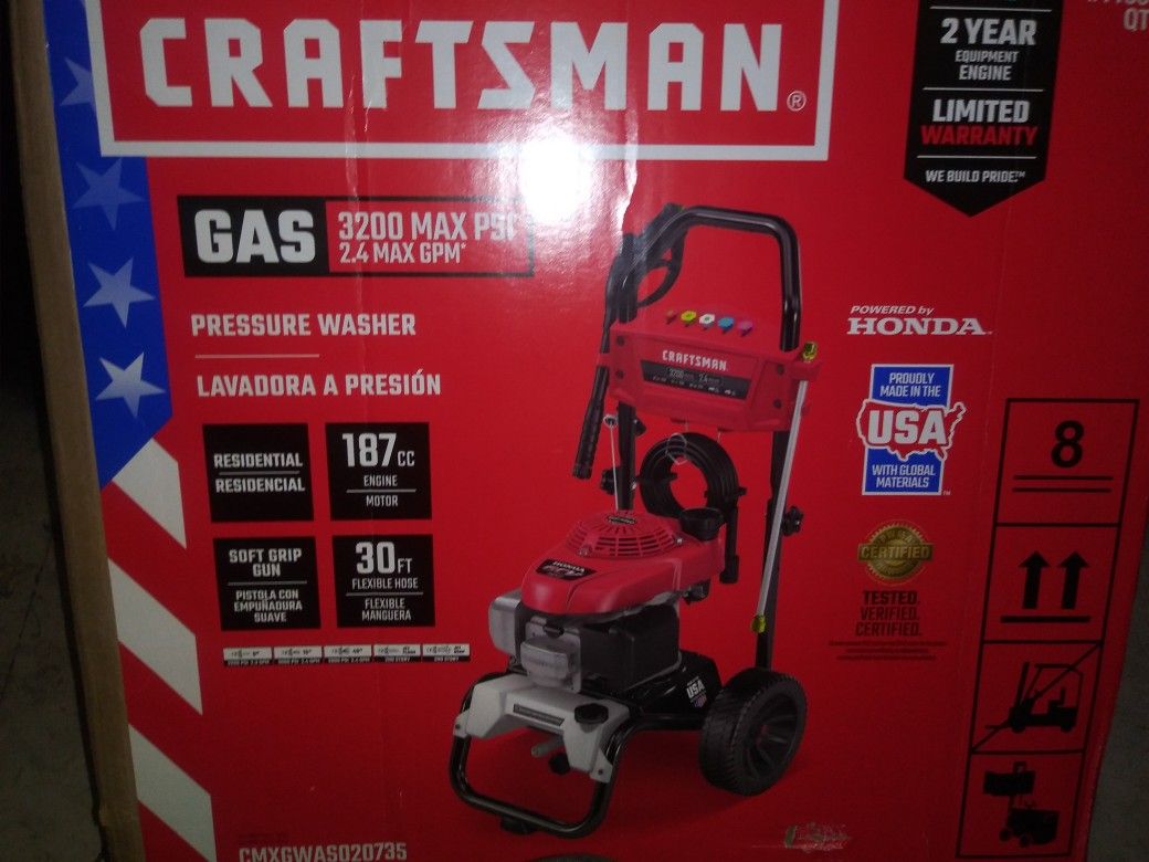 CRAFTSMAN GAS PRESSURE WASHER