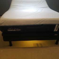 Adjusting  Tempur Pedic Mattress  Full Controls
