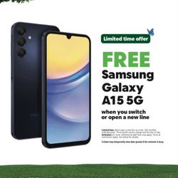 Get Your Free Samsung A15 When You Switch Over Or Add Line At Cricket 525 Hampton Pointe Hillsborough NC 27278