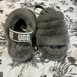 Platform Fluffy Uggs Slippers 