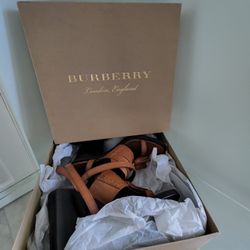 Burberry Shoes New With Box 