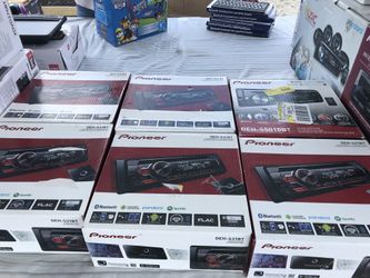 Car stereos $55 each with Bluetooth and CD