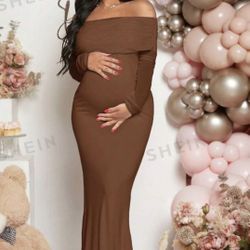 MATERNITY BABY SHOWER DRESS