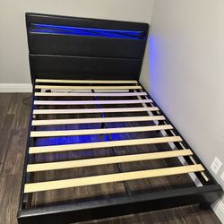 Bed Frame with LED Light For Sale