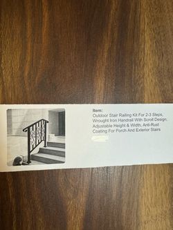 Outdoor Stair Railing Kit