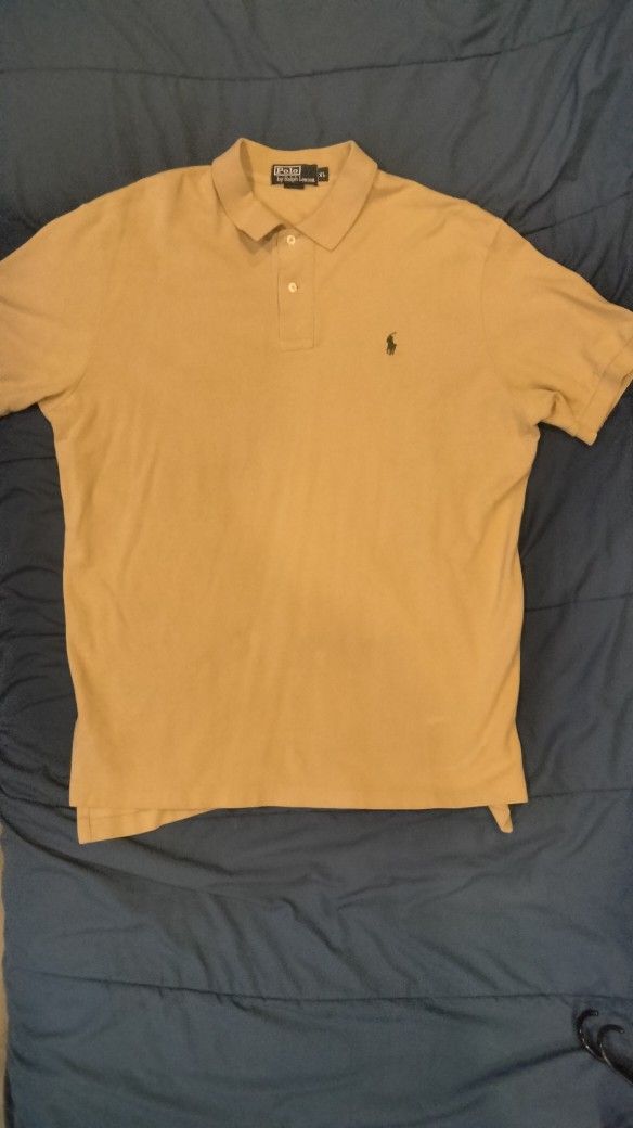 Ralph Lauren Khaki Polo Shirt