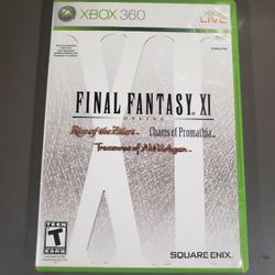 Final Fantasy Xi Online For Xbox 360