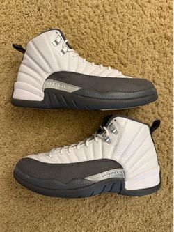 Size 9 (Pre owned, no box) - Air Jordan 12 retro dark grey