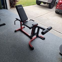 Leg Curl and Extension Machine 