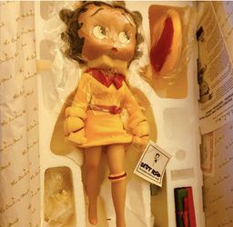 Betty Boo Porcelain New With Papers   