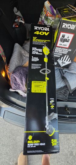 Ryobi 40V 15" String Trimmer.. tool and charger only