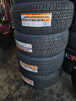 275 45 20 Arroyo Tires Con 50,000 millas de Garantía