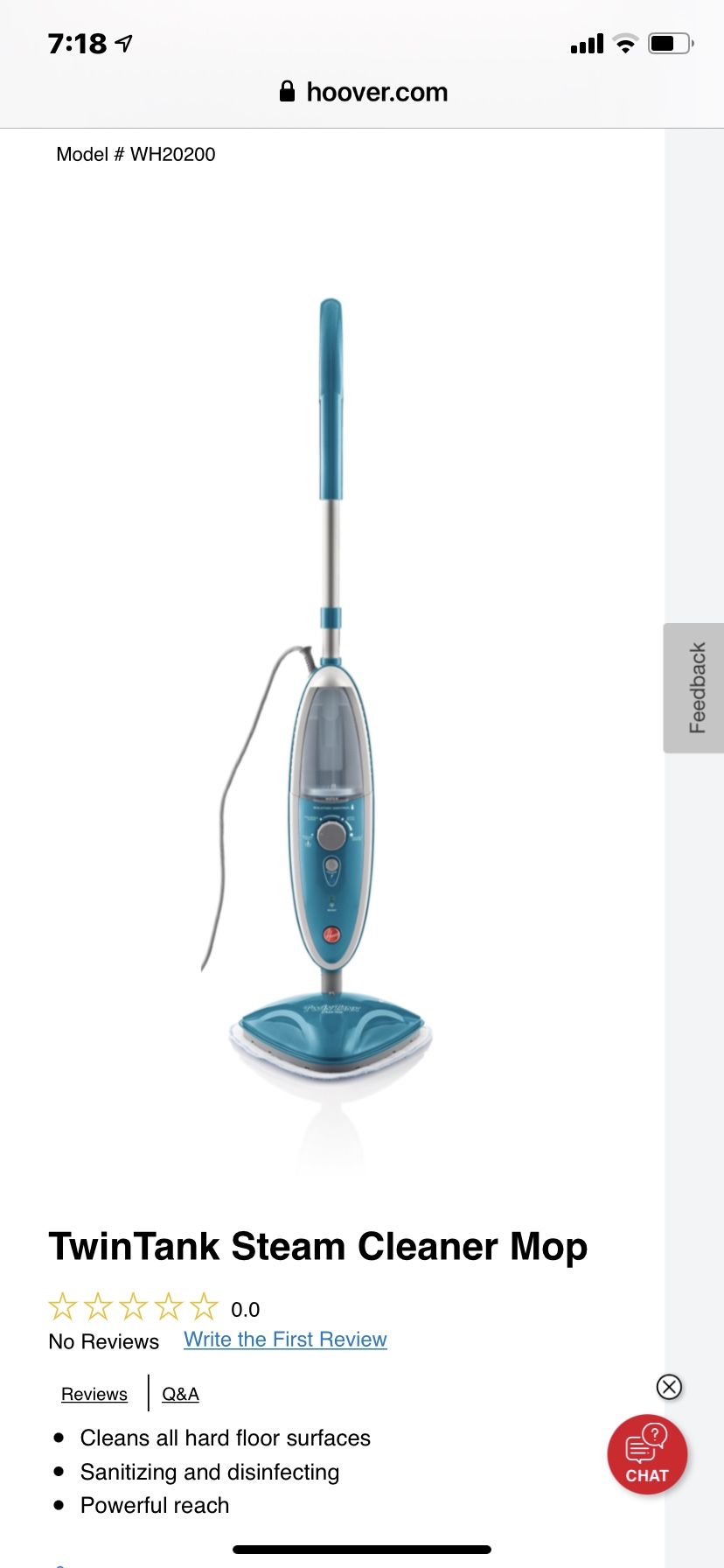 Hoover Steam Mop