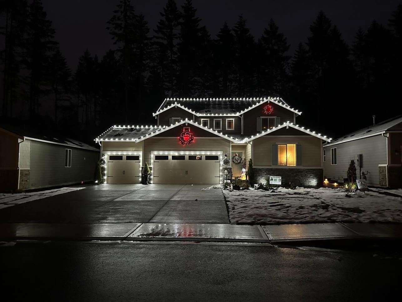 Christmas Light Installation