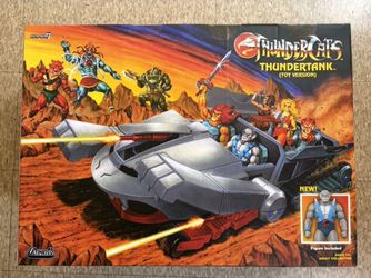Thundercats Thundertank with Panthro Super7 Ultimates!, NEW!