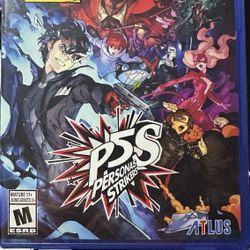 Persona 5 Strikers  P5S Playstation 4 