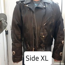 XL Leather Jacket  $65