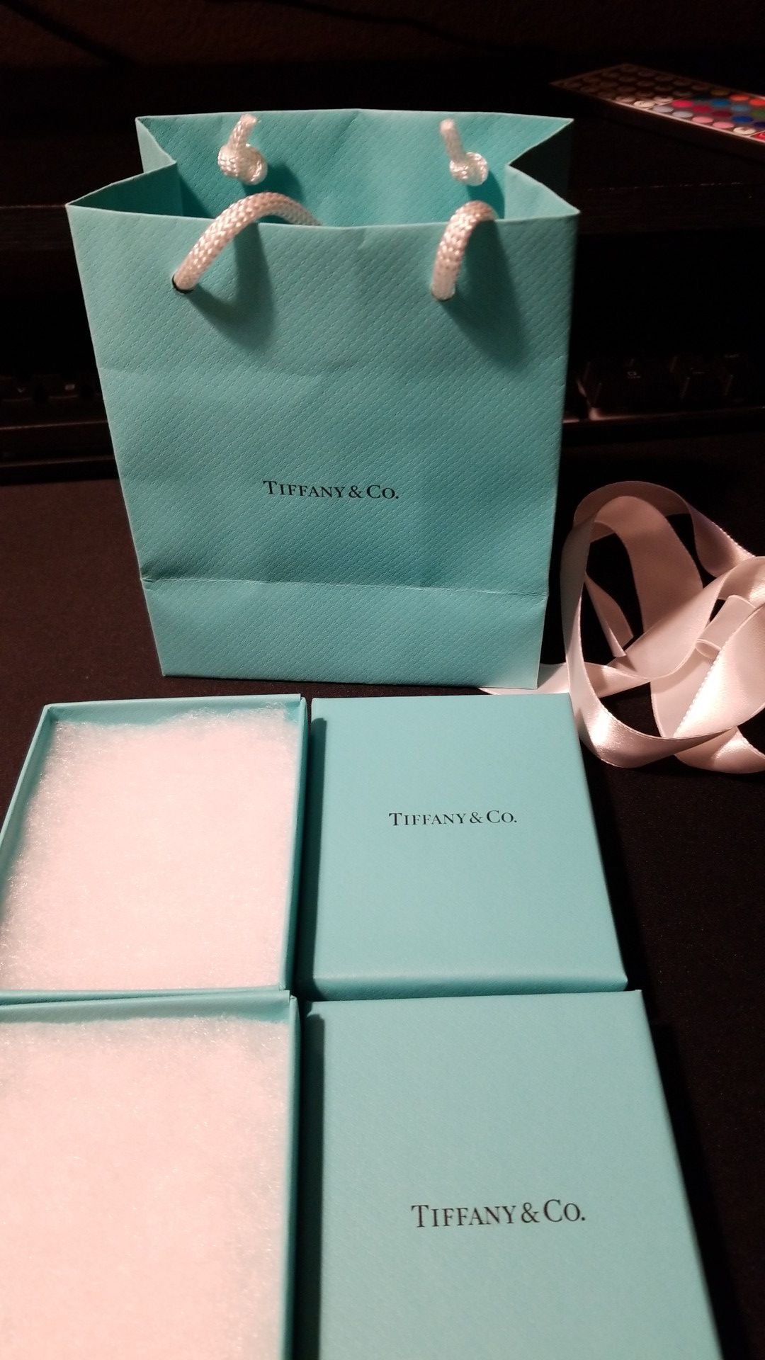 Original Tiffany bag and box only