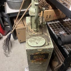 Antique Oil Canister Pump