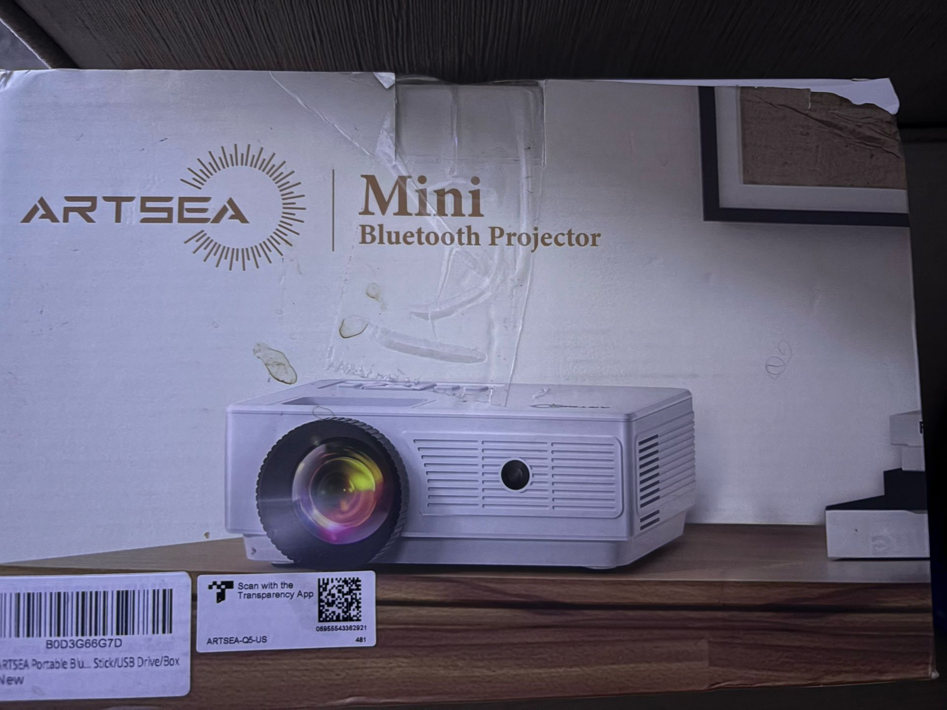 ARTSEA Mini Bluetooth Projector