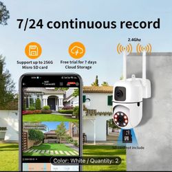 WIRELESS SECURITY CAMERAS 