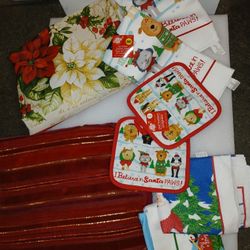 Napkins And  More  X mass Stuff  
