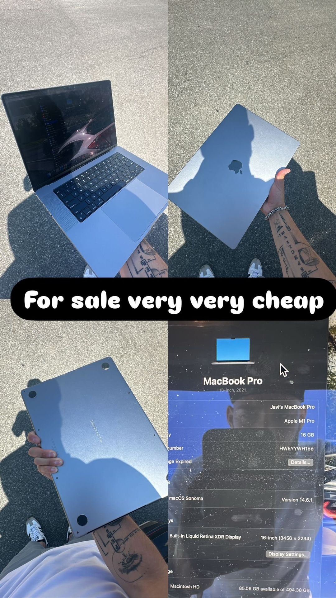 Apple MacBook Pro 2021 16inch