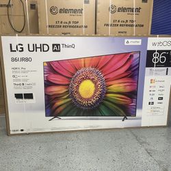 LG 86” UR8000 4K Smart Tv