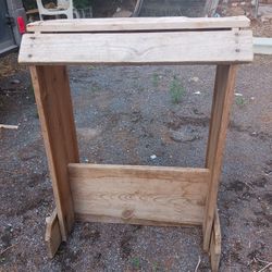 Wooden Saddle Stand