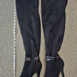 Thigh High Black Boots 