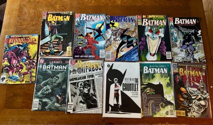 DC Batman Comic Book Lot of 11