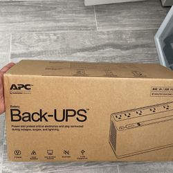  APC UPS Battery Backup and Surge Protector, 600VA Backup  Battery Power Supply, BE600M1 Back-UPS with USB Charger Port : Electronics