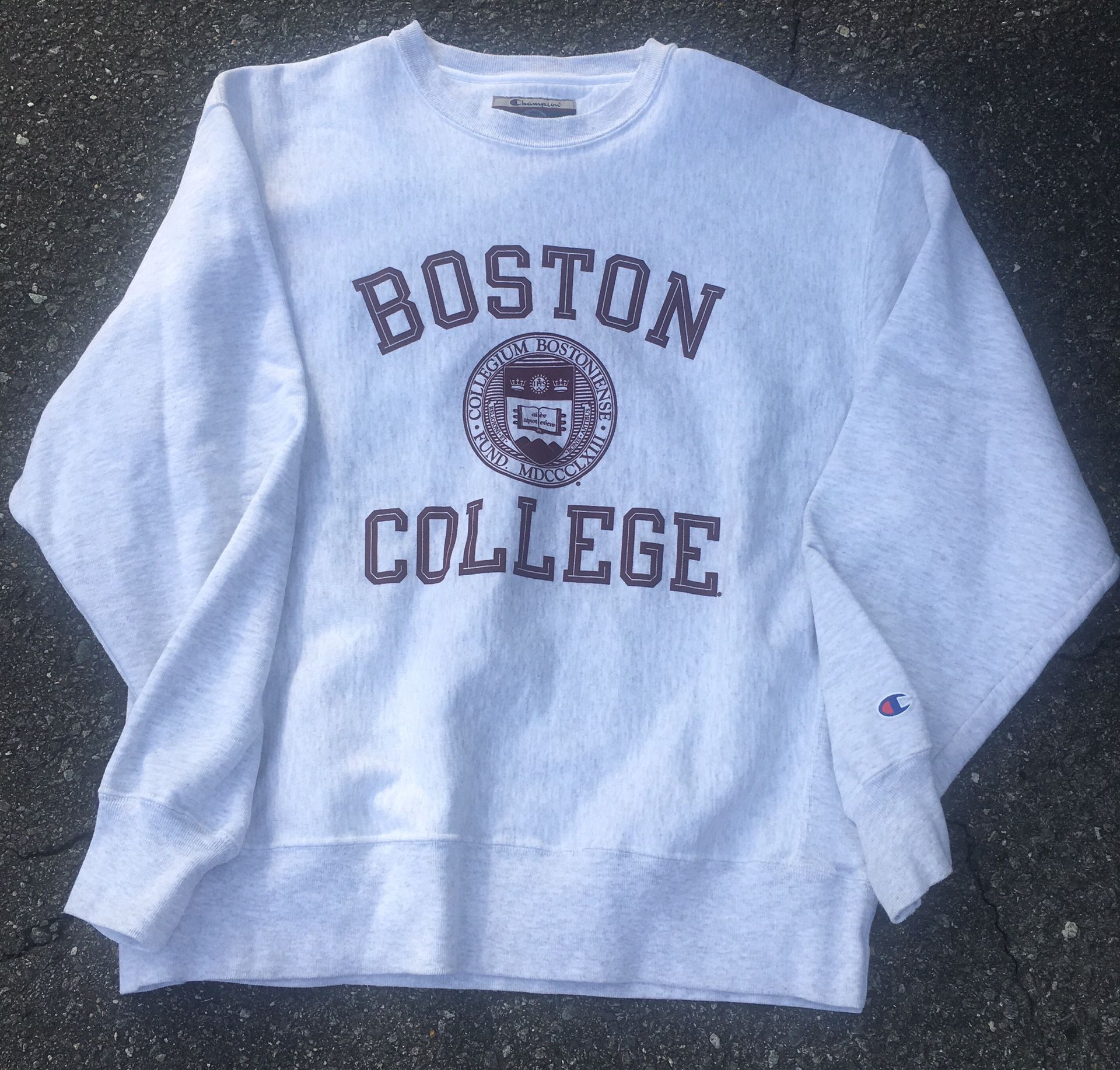 Boston College Champion Vintage Crew Sweatshirt for Sale in Charlotte ...