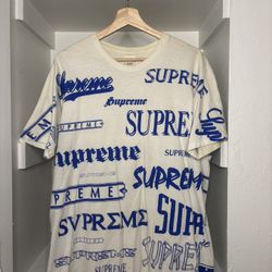Supreme Multi Logo Aop tee 