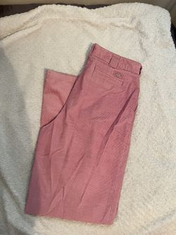 pink corduroy dickies
