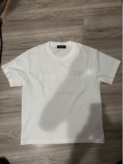 white amiri shirt size S