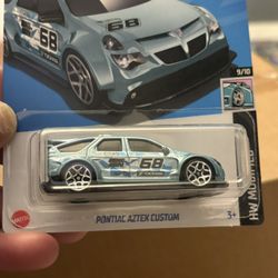 Hot Wheels Pontiac Aztek Custom 111/250 Modified 9/10 New for 2024, Blue