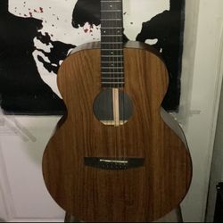 Price Drop!!Enya left Handed Acoustic Guitar With Pickup!!