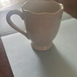 LENOX French Perle Bead Mug 